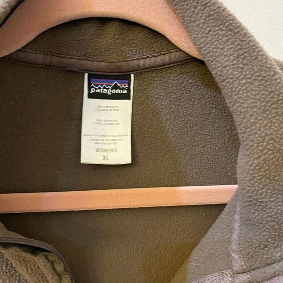 Patagonia Fleece Full Zip Jacket Women Size XL - Picture 4 of 7